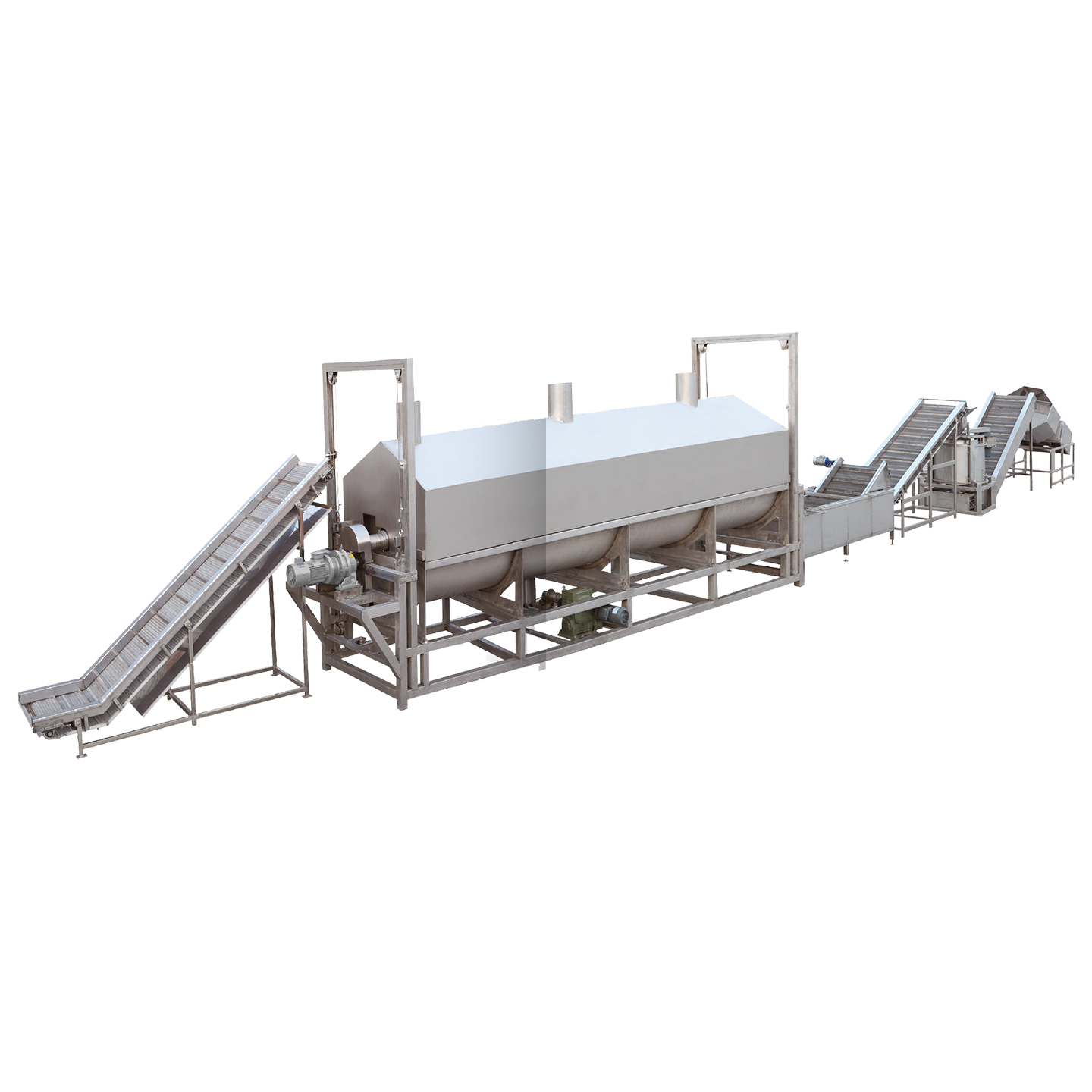 轉（zhuǎn）籠式油炸(蠶豆、青豆)生產線