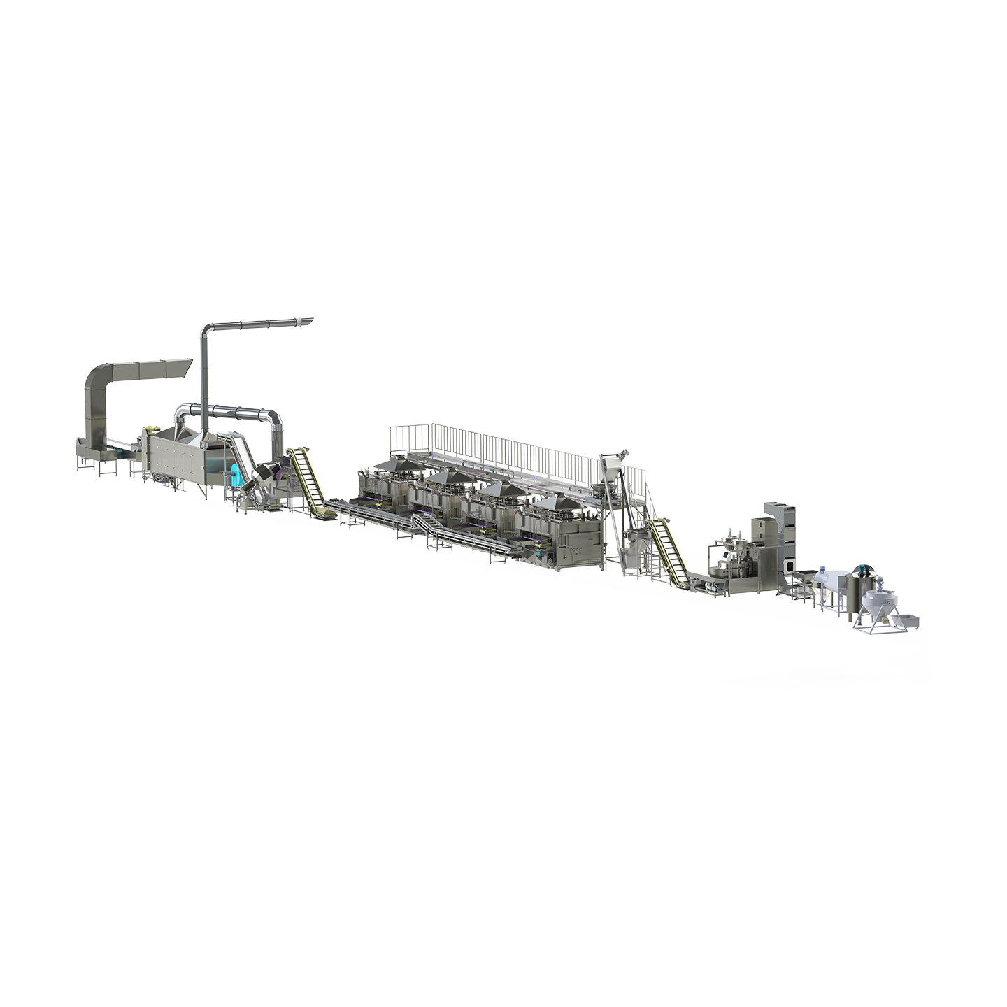 裹衣裹粉烘烤生產線（xiàn）