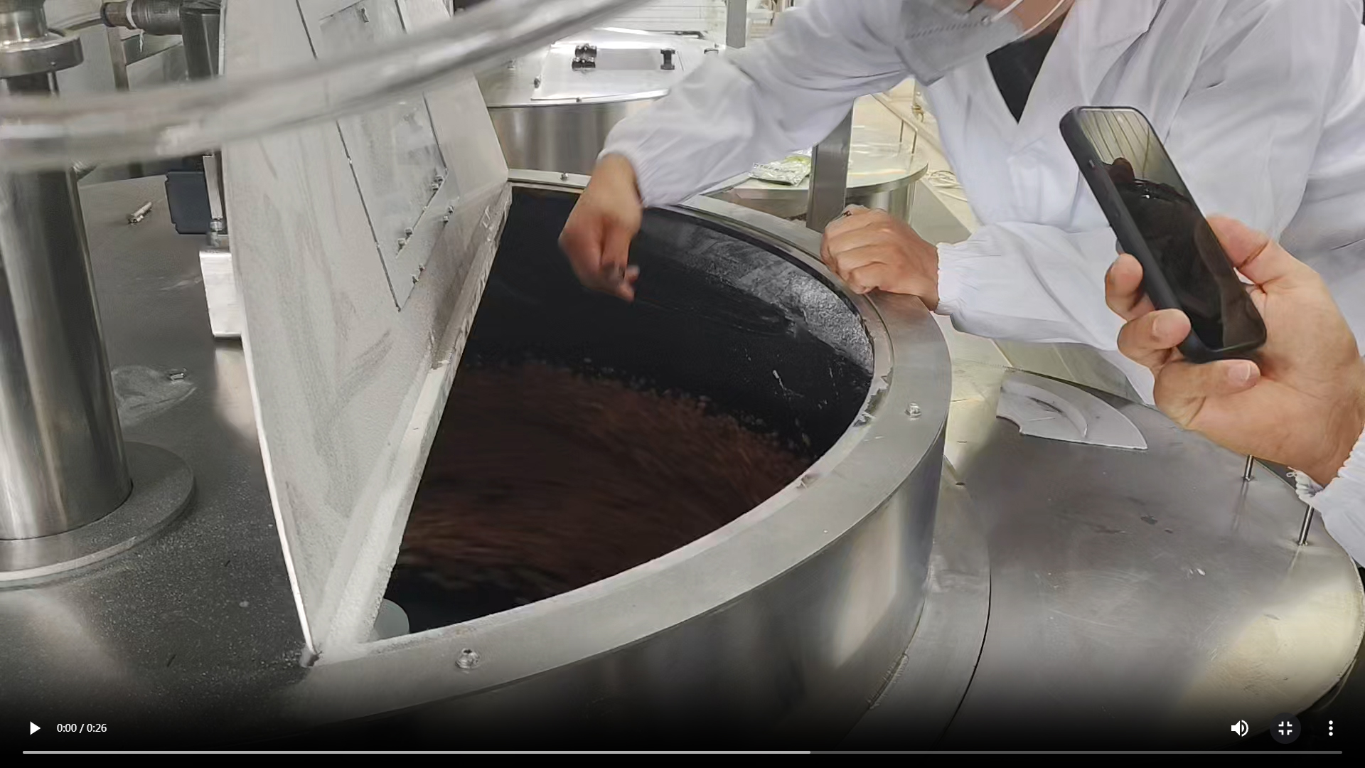 巴西（xī）客戶裹衣機試機